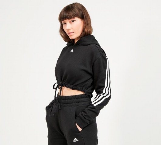 Image of Womens Cropped Hoodie