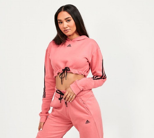 Image of Womens Crop Hoodie