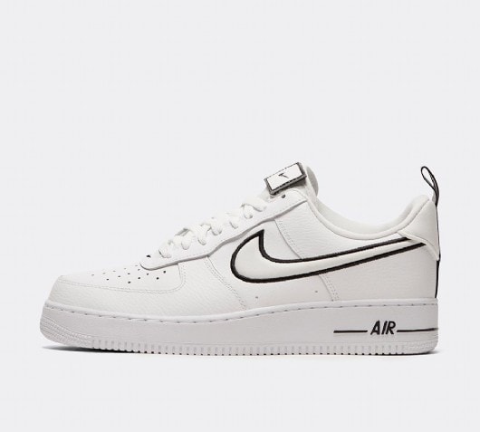 womens air force 1 white with black swoosh