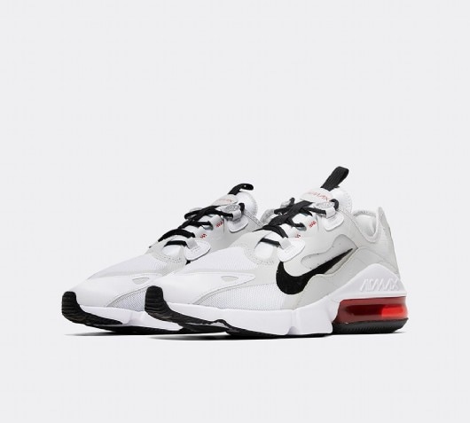 Nike Air Max Infinity 2 Trainer | White / Black / University Red |  Footasylum