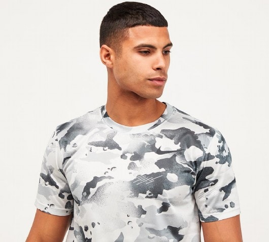 nike dri fit camo shirt