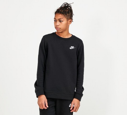 black nike sweatshirt junior