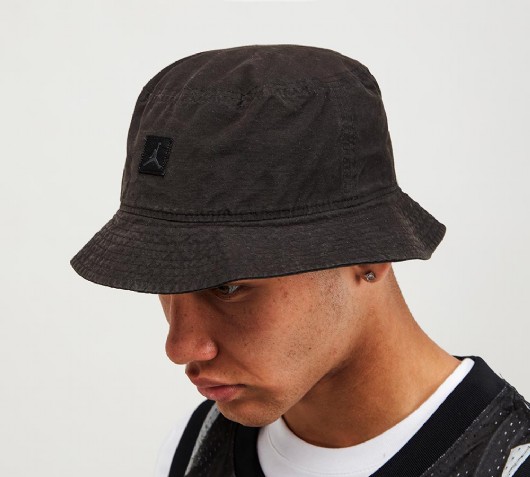 Jordan Jumpman Washed Bucket Hat - Black
