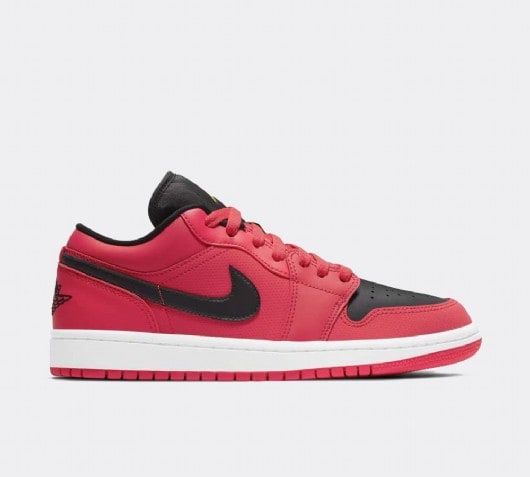 Jordan Womens Air Jordan 1 Low Trainer Siren Red Black Footasylum