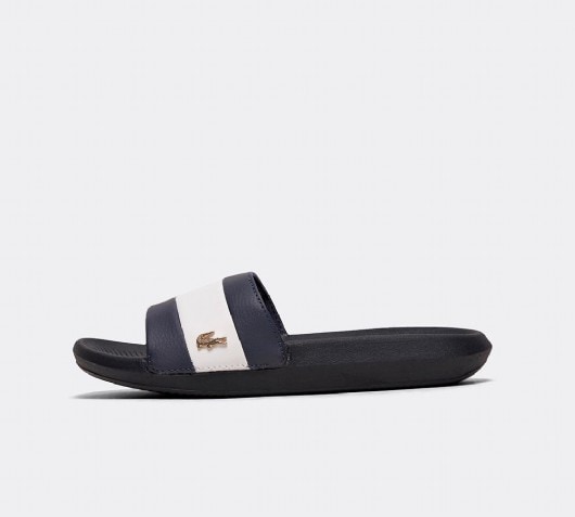 lacoste slides for women