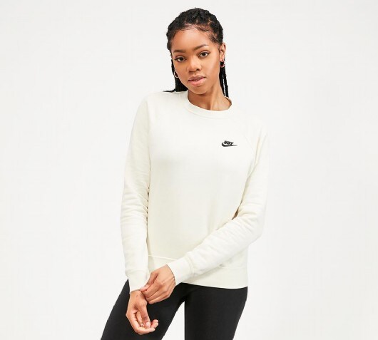 nike cream sweatshirt womens