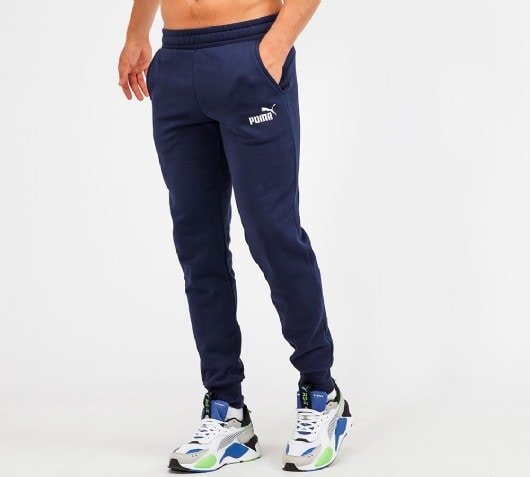 puma essential logo fleece pants