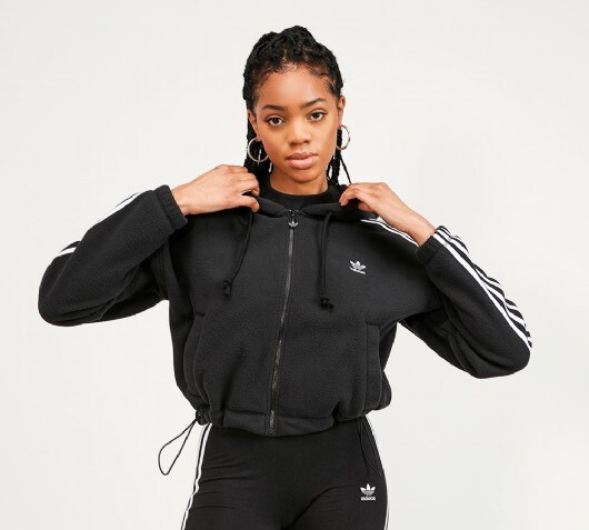 adidas ladies zip hoodie