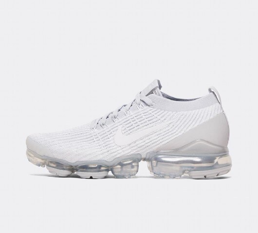 nike vapormax flyknit all white