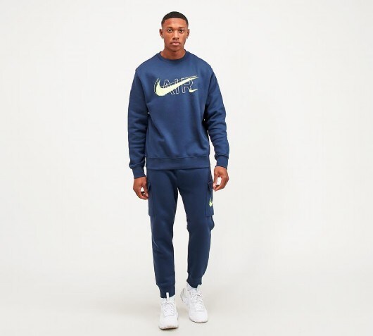 Nike Air Print Sweatshirt | Midnight 