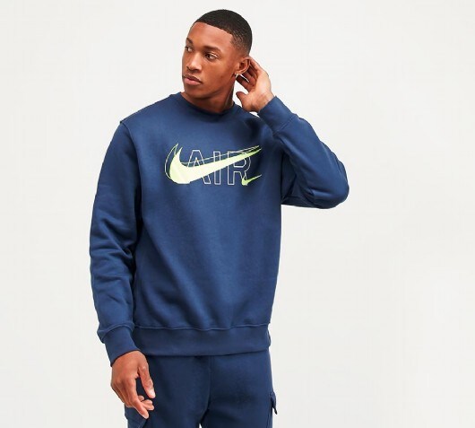 nike air print sweatshirt