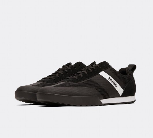 hugo boss matrix trainers white