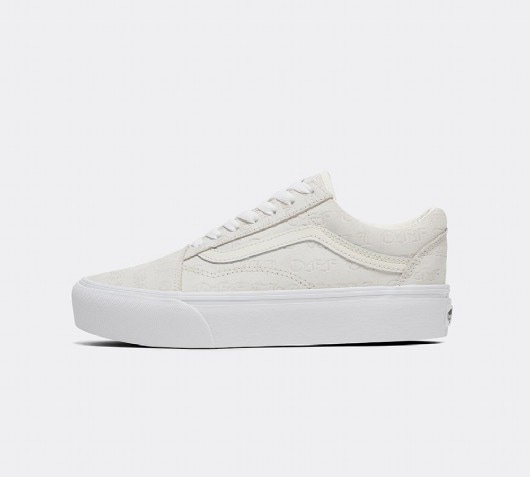 vans old skool platform trainer marshmallow