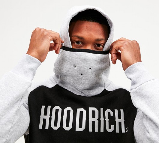 hoodrich face mask hoodie