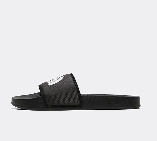 The North Face Base Camp Slide | Black / White | Footasylum