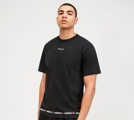 adidas linear repeat t shirt