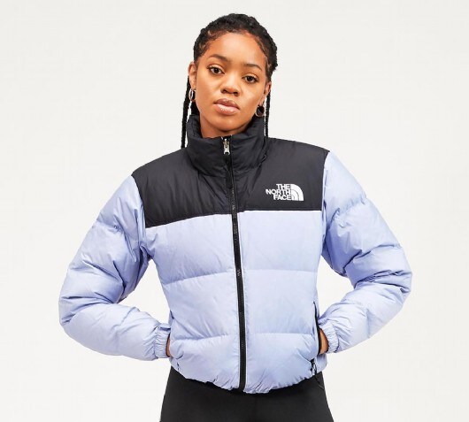 The North Face Womens Retro Nuptse Jacket Sweet Lavender Footasylum