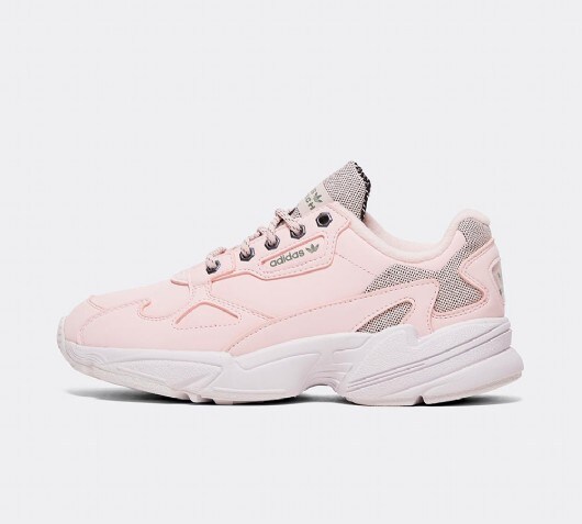 adidas pink falcon trainers