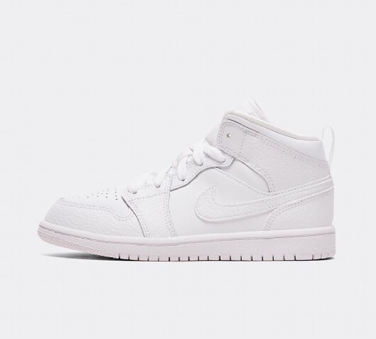 white infant jordans