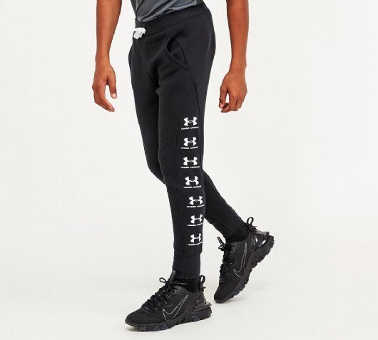 under armour fleece poly joggers