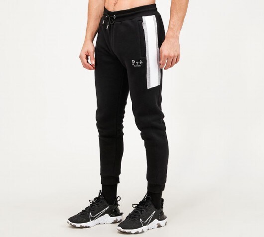 Pre London Altura Jogger | Black / Grey Marl / White | Footasylum