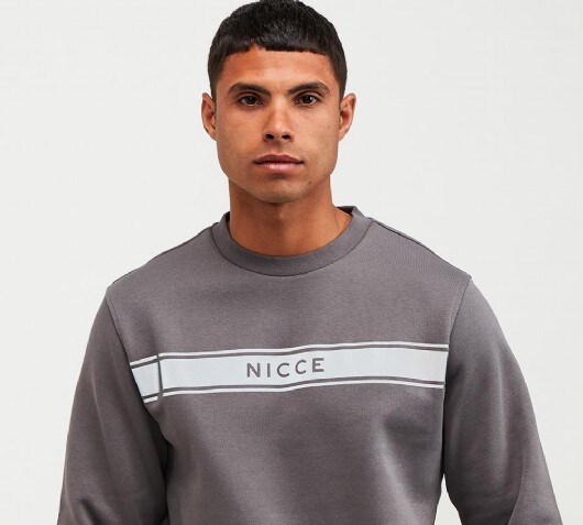nicce white sweatshirt