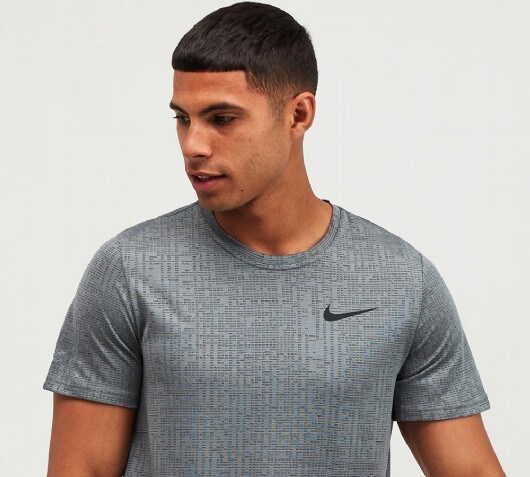 nike dri fit t shirt grey
