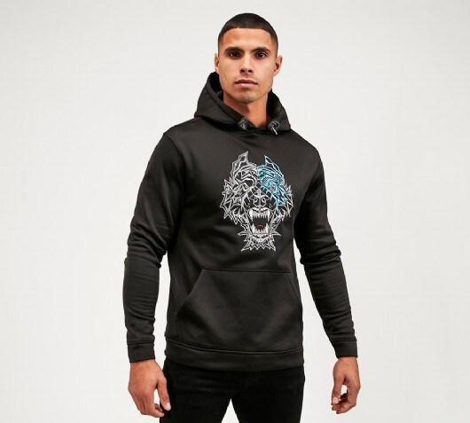 Image of Cyborg Pitbull Overhead Hoodie