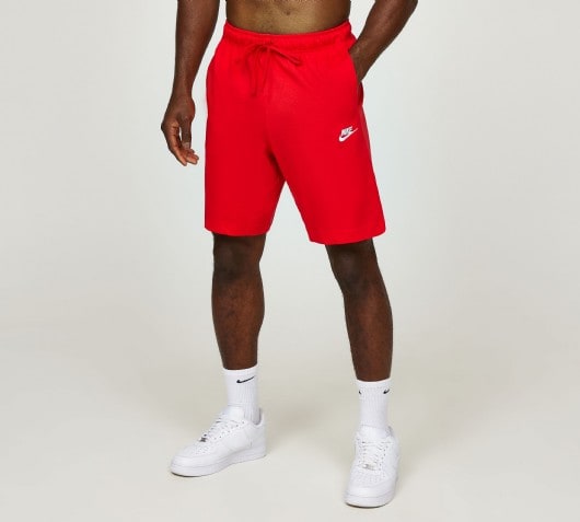 Nike Club Jersey Short | Red | Footasylum