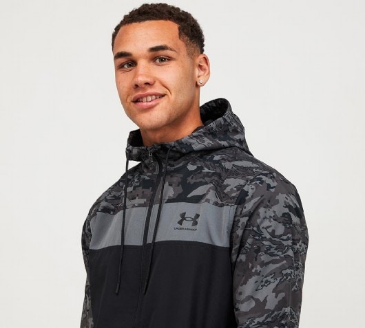 camo under armour jacket