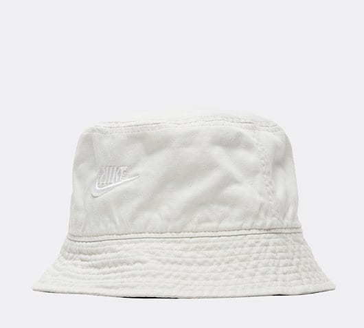 white nike bucket hat