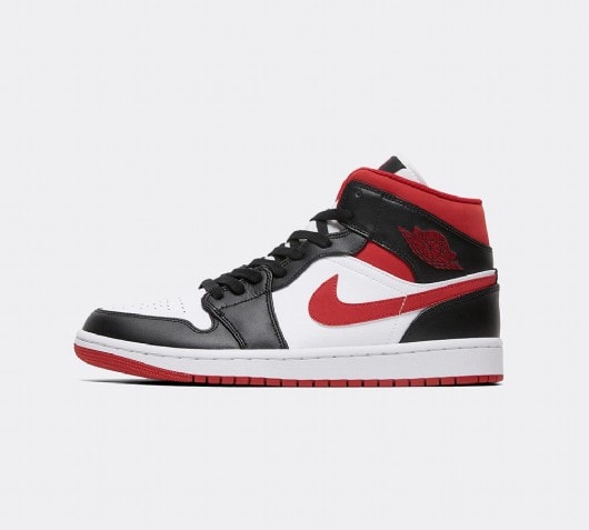 Jordan Jordan 1 Mid Trainer White Gym Red Black Footasylum Jordan Jordan 1 Mid Trainer White Gym Red Black Footasylum