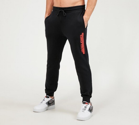 Men/'s Jack Jones Winks 2 Pack Hoodie Sweatshirt in Grey and Black
