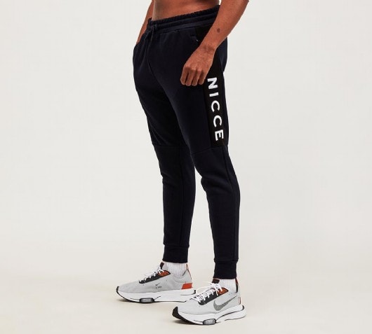 nicce navy joggers