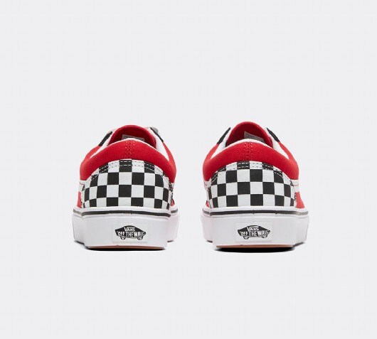 vans old skool junior red