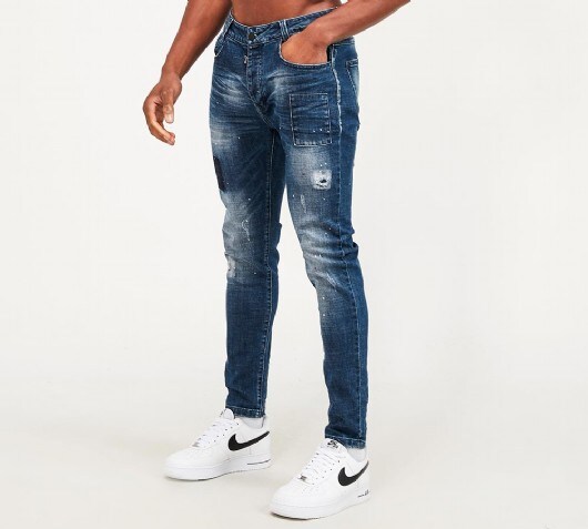 Image of Silvio Rip Repair Denim Jean