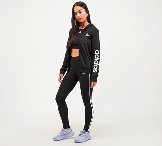adidas Womens Essentials Logo Full Zip 