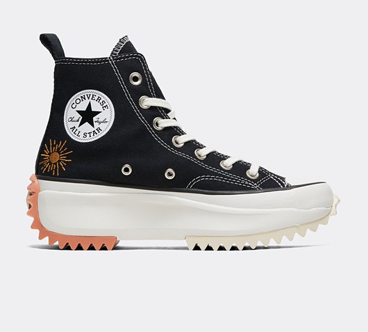 converse run star hike hi trainers