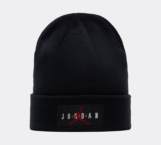 Jordan HBR Beanie | Black | Footasylum