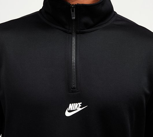 nike 3.0 half zip black