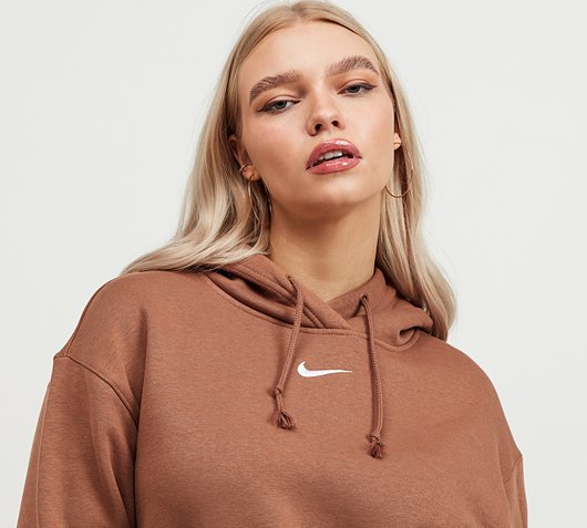 womens brown nike sweatshirt