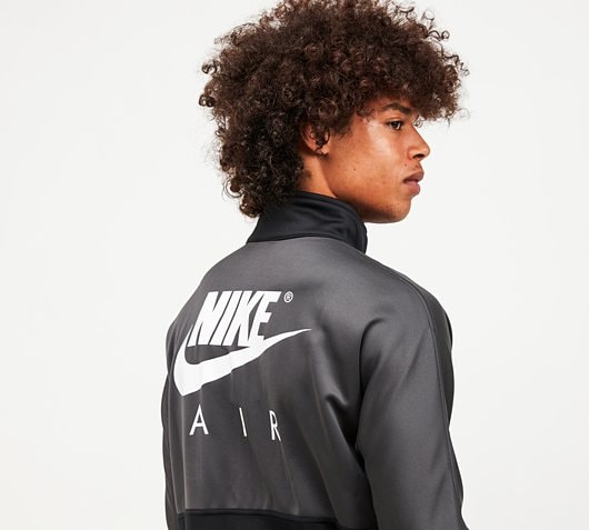 cuota de matrícula Aprovechar espada Nike Air PK Track Top | Black / Grey | Footasylum