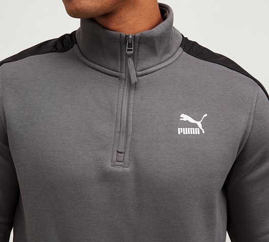 puma half zip fleece