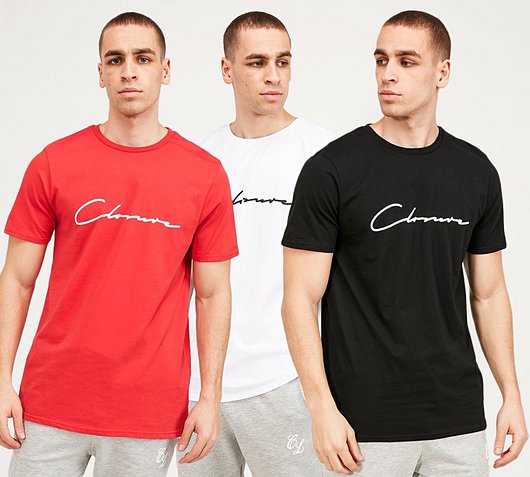 3 Pack Logo T-Shirts
