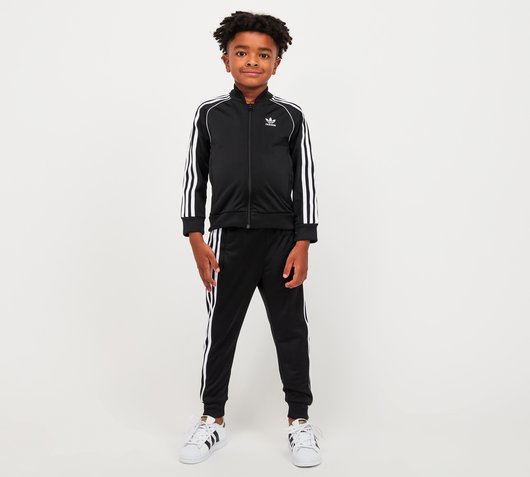 adidas Originals Adicolor Superstar Tracksuit | Black / White |