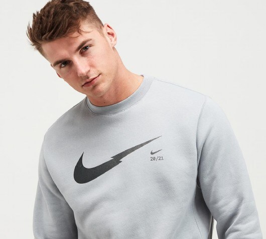 nike zig zag swoosh hoodie white