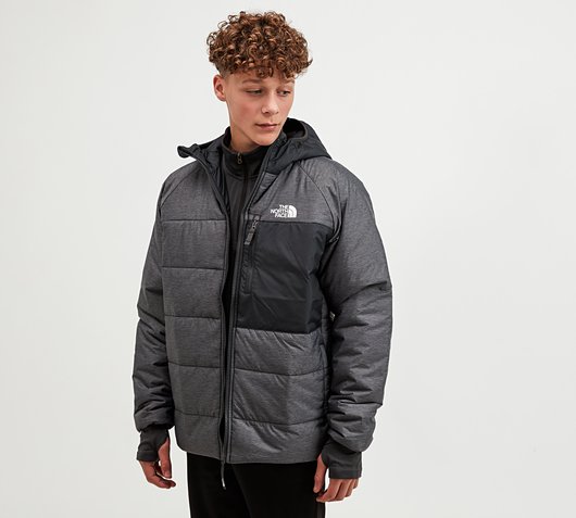 black north face coat junior