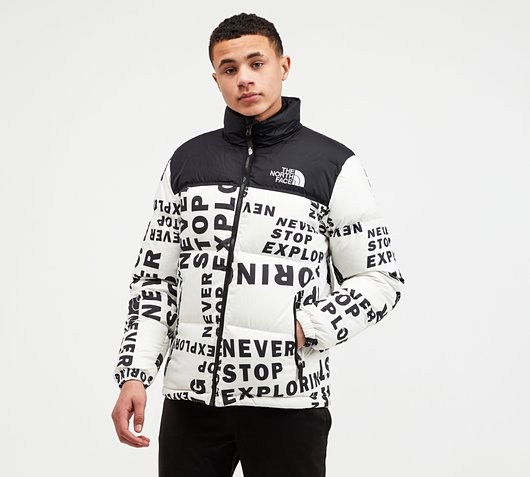the north face puffer black