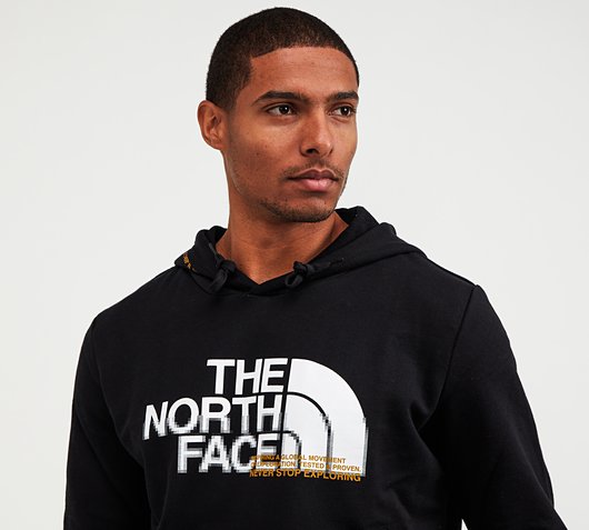 the north face overhead central reflective hoodie