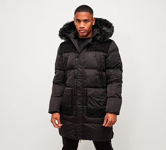 vernez longline puffer jacket